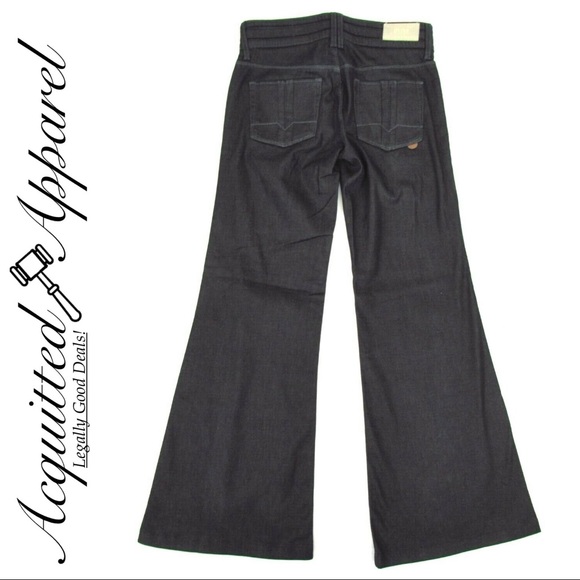 Hugo Boss Denim - Hugo Boss Extreme Flare Wide Leg Jeans Long